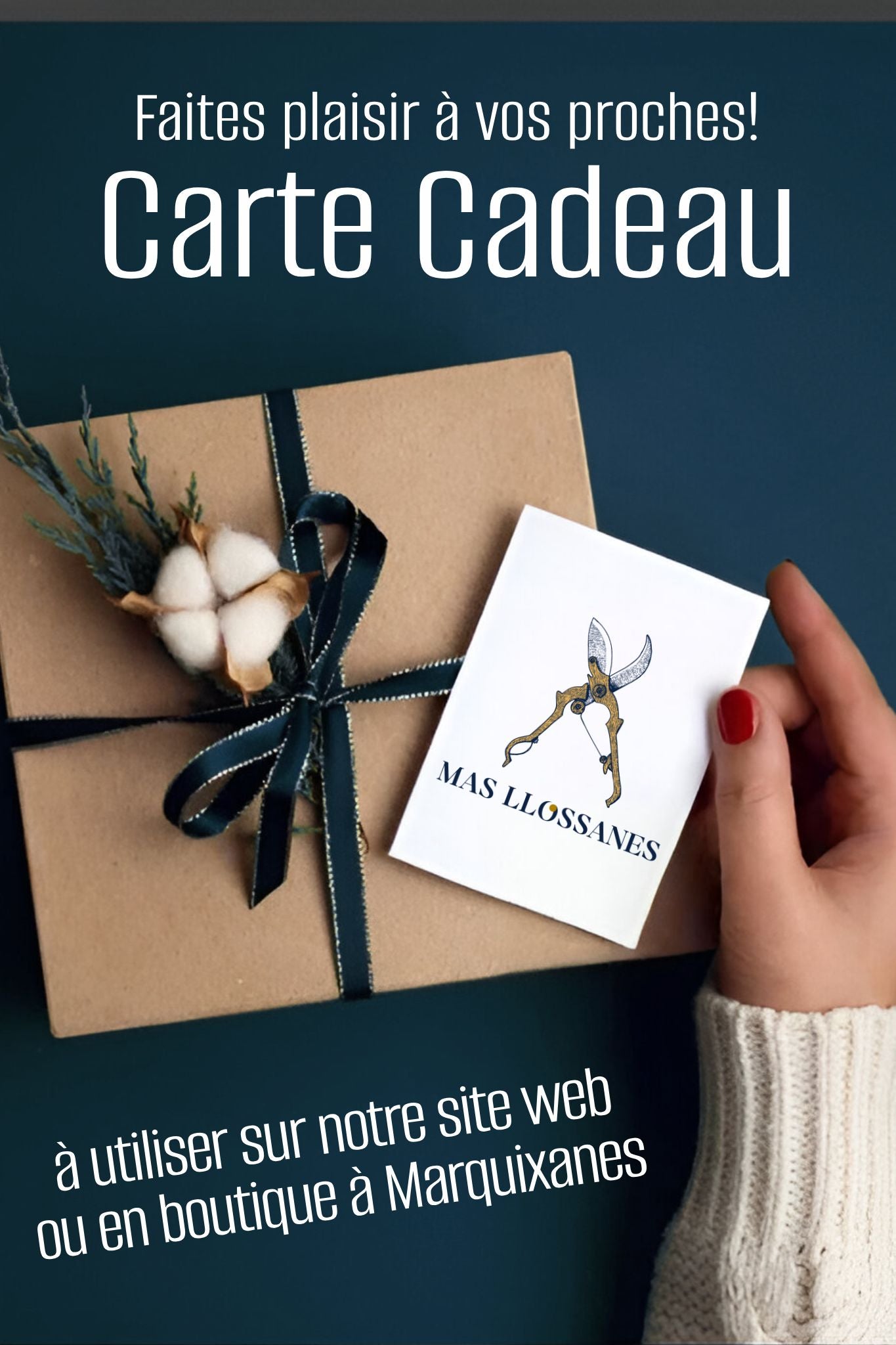 🎁 Offrez le goût du Roussillon avec la carte cadeau Mas Llossanes