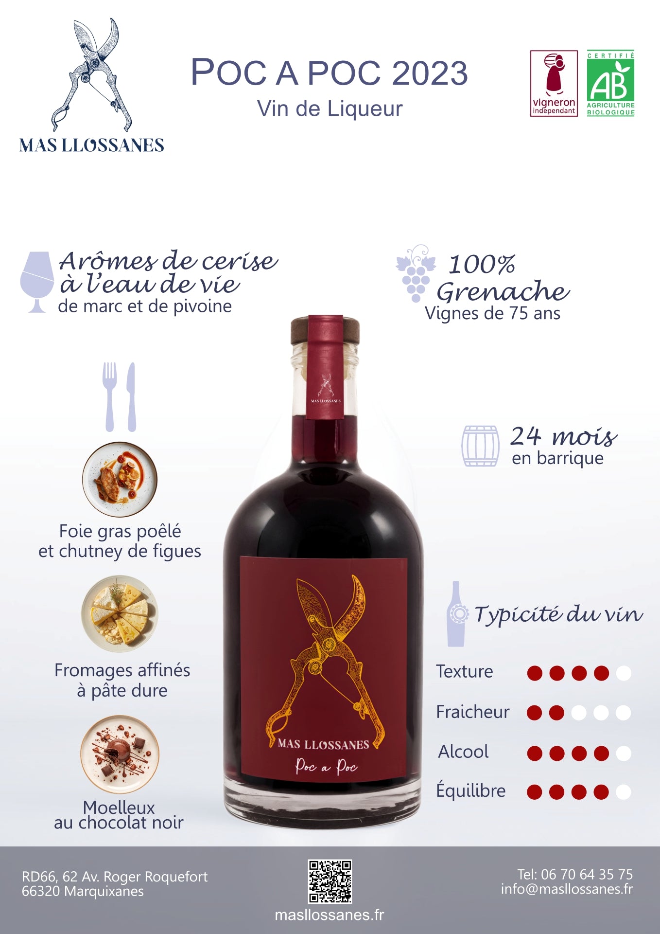 POC A POC 2023 – Likörwein aus Höhenlagen, biologisch & biodynamisch produziert