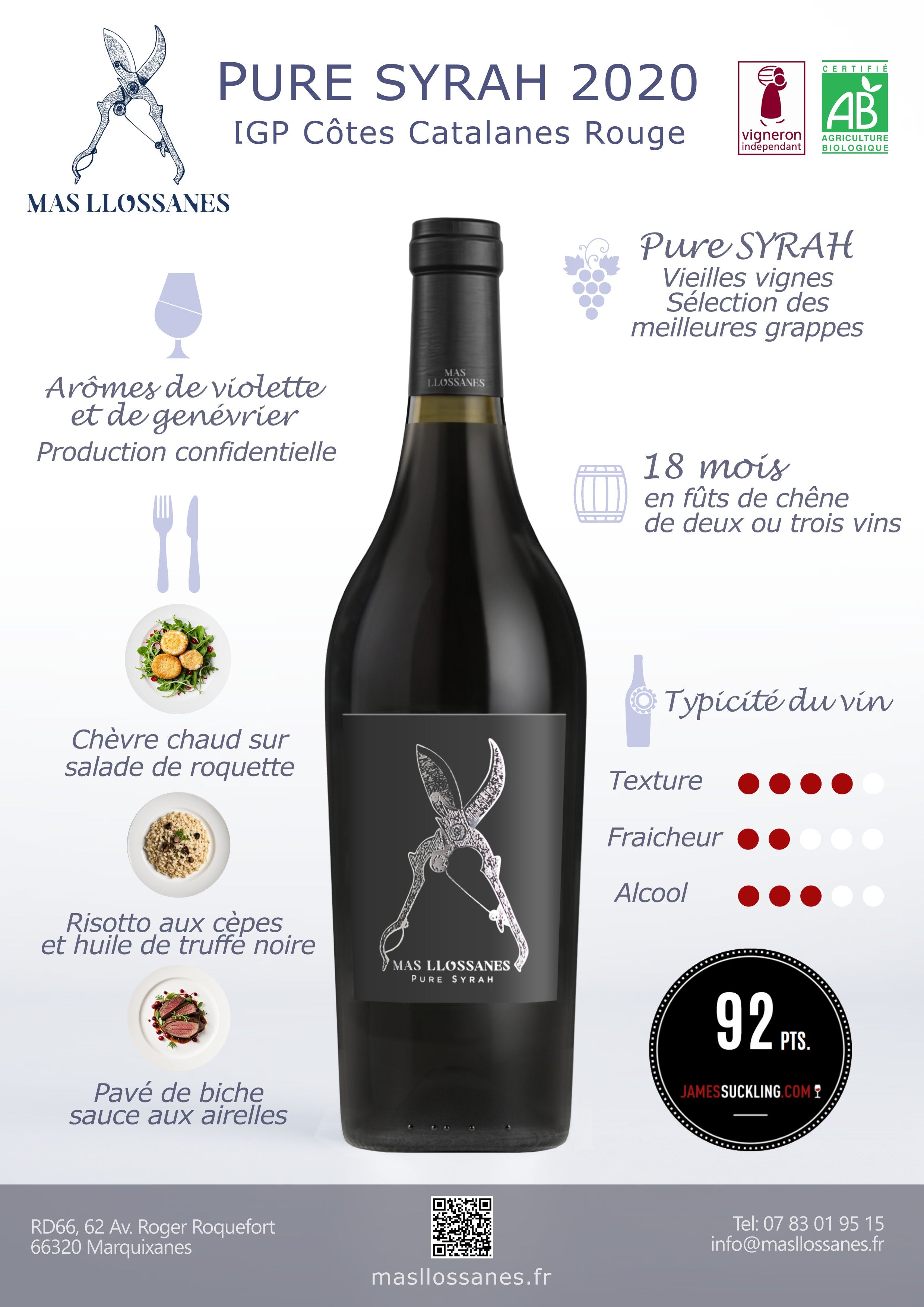 PURE SYRAH 2020